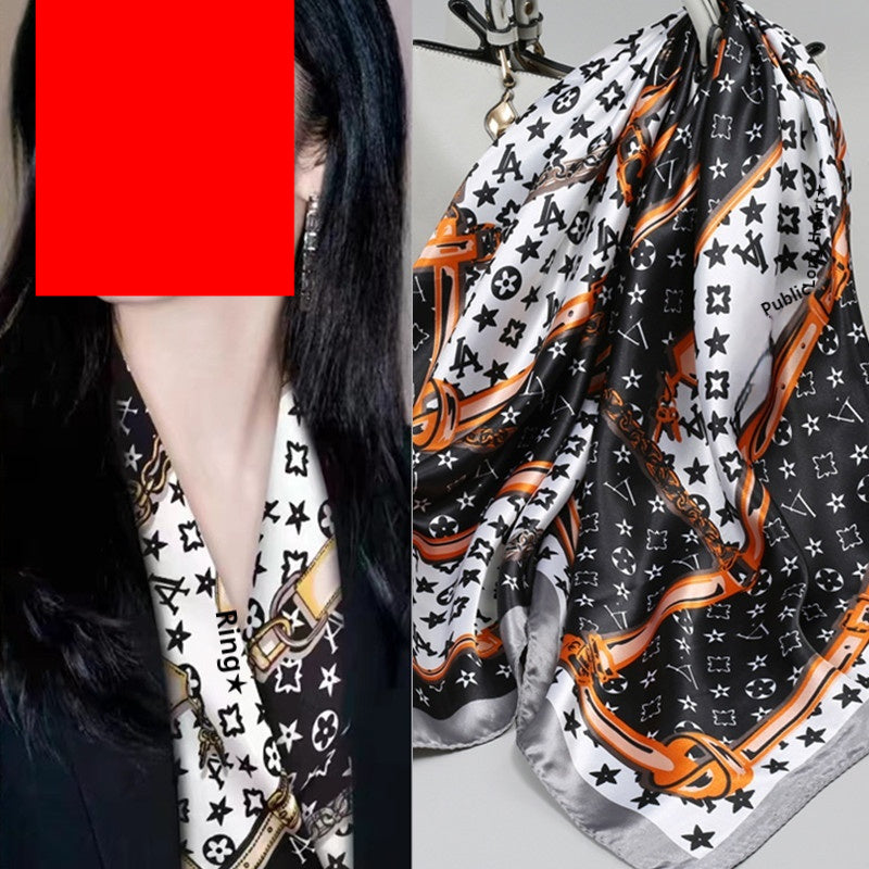 Women's New Spring Summer All-Match Thin Scarf Shawl