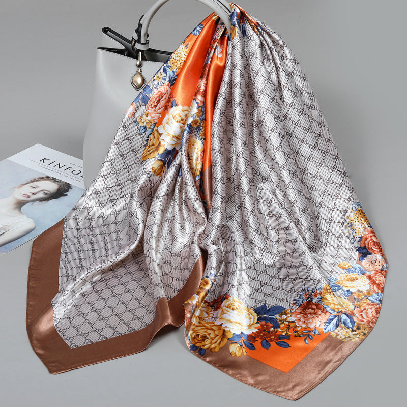 Women's New Spring Summer All-Match Thin Scarf Shawl