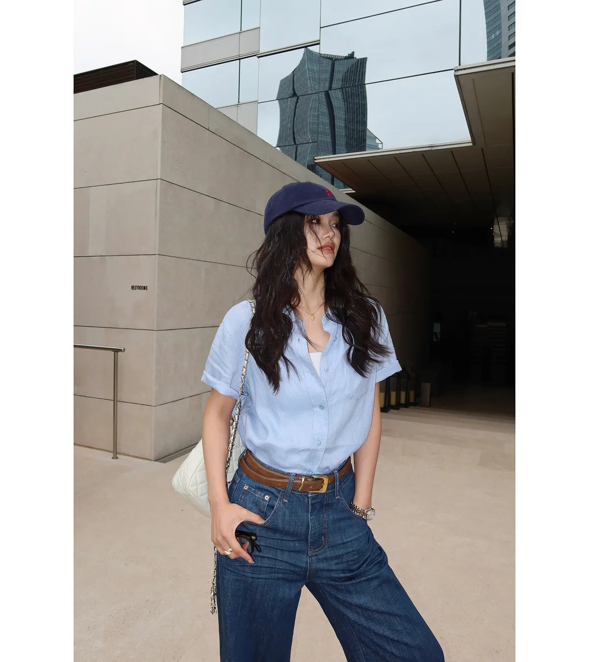 Linen Short-sleeved Shirt Women's Summer Design Sense Niche Commuting Loose Casual Shirt Temperament Top