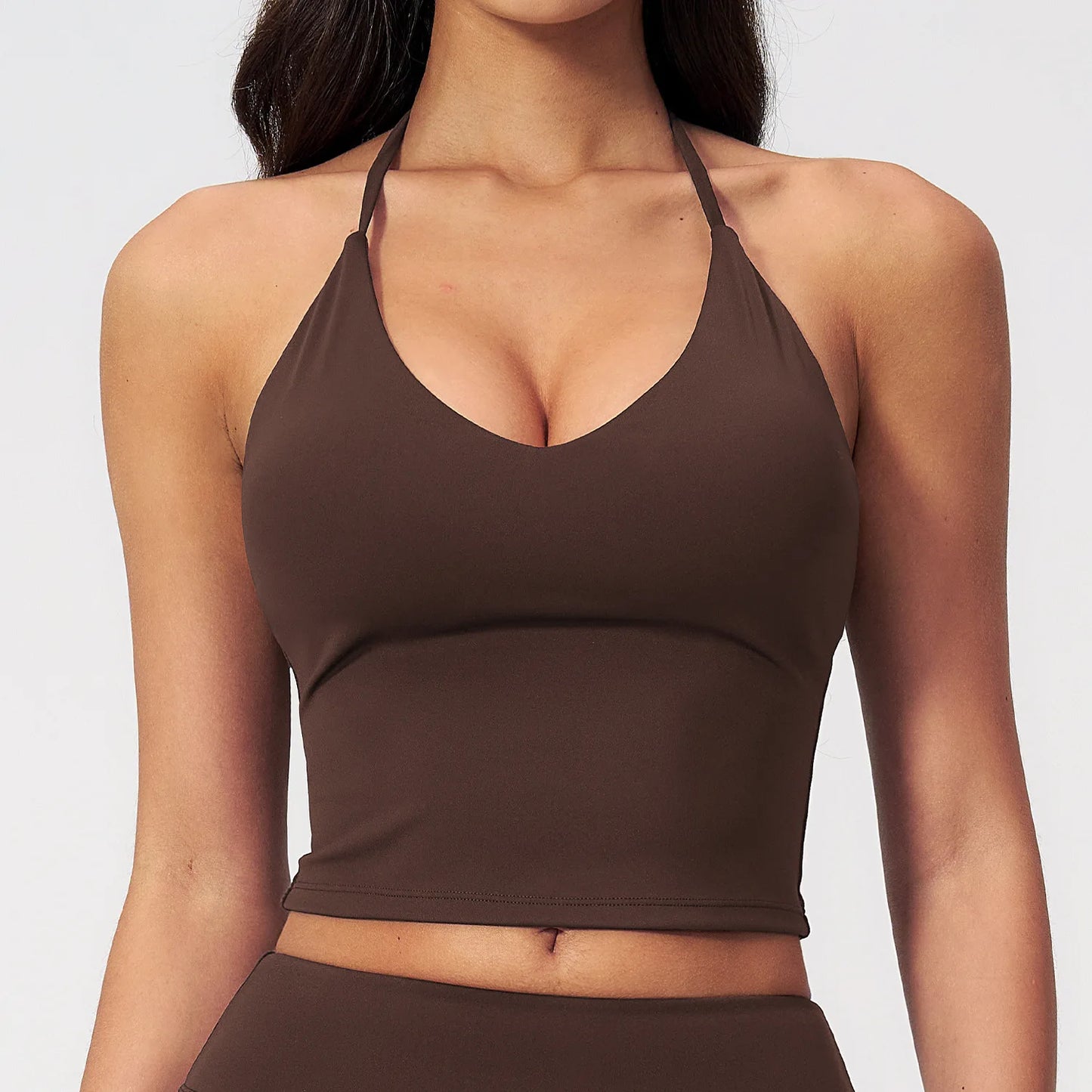 Women's Gym Outfit Women's Sports Vest Slim Fit Gym Clothes With Chest Pads Slimming Yoga Vest Sporty Woman Top Workout Clothing
