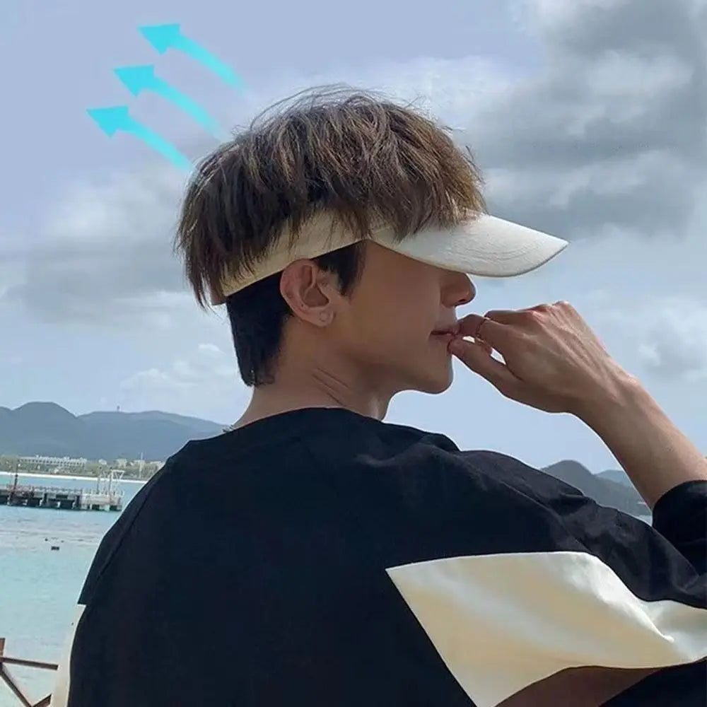 Summer Baseball Caps For Women Sports Equipment For Men Cloth Sun Hat Empty Top Cap Sunscreen Hat Sports Hat Visors